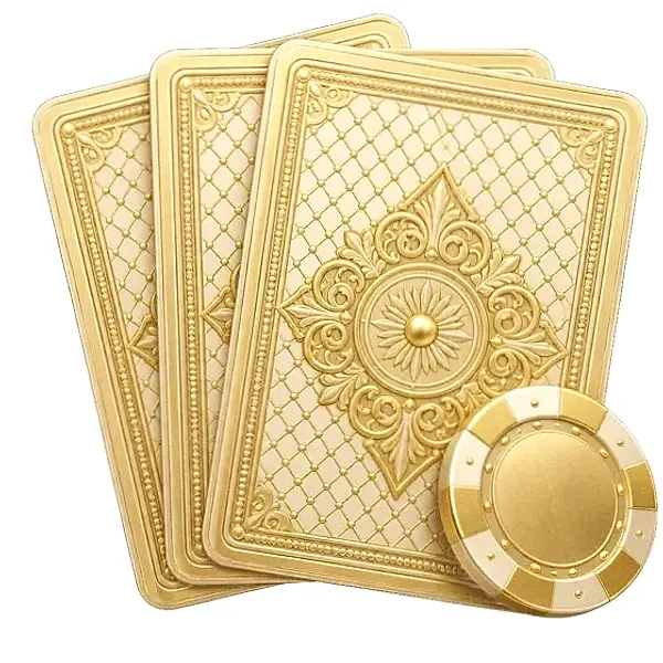 Playing cards and chip — Magic Win