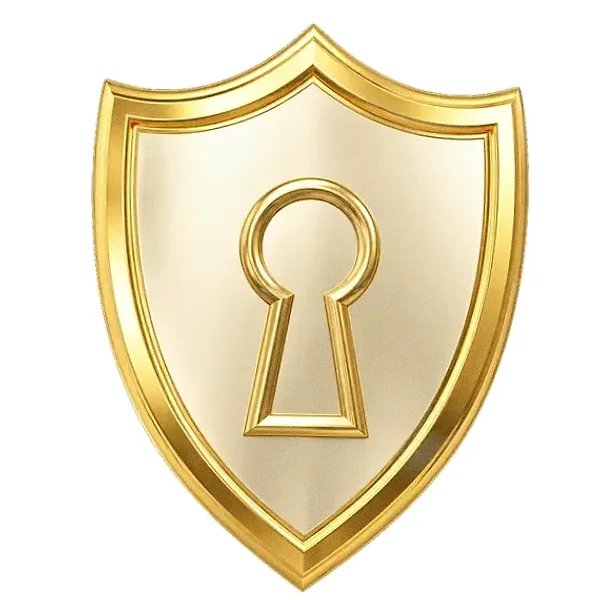 Shield with keyhole — Magic Win
