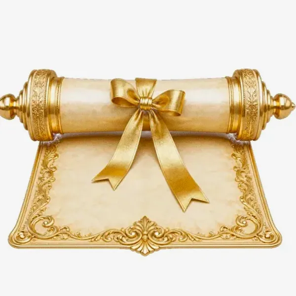 Decorated parchment scroll — Magic Win