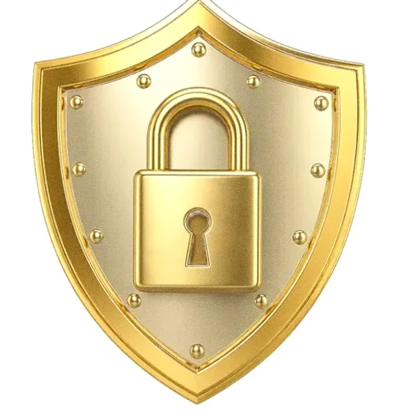 Shield with padlock — Magic Win