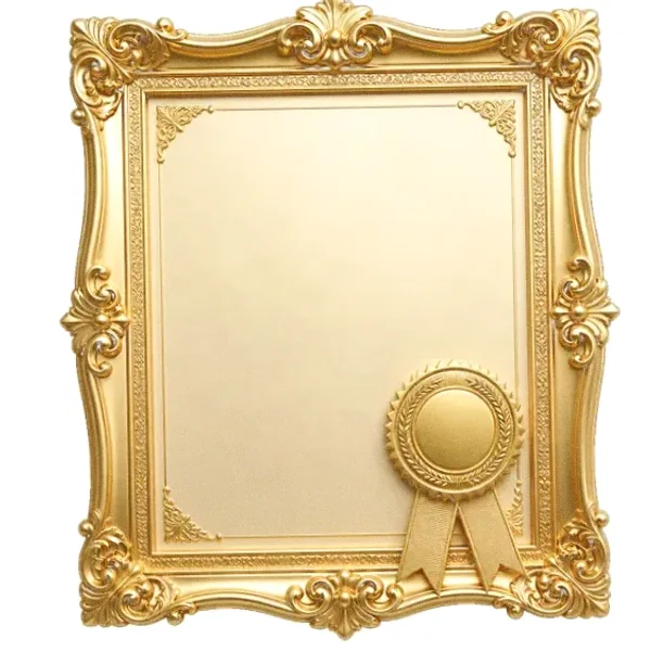 Framed certificate — Magic Win