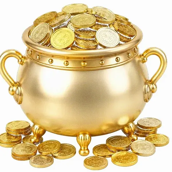 Coin-filled cauldron — Magic Win
